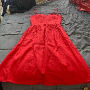 Reformation size 6 red dress